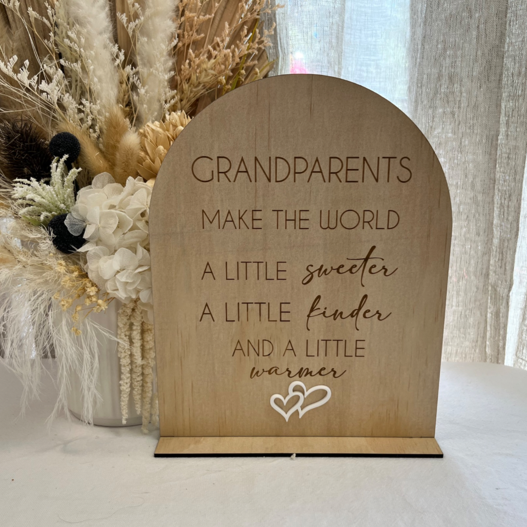 Grandparent Sign Carter Co Designs